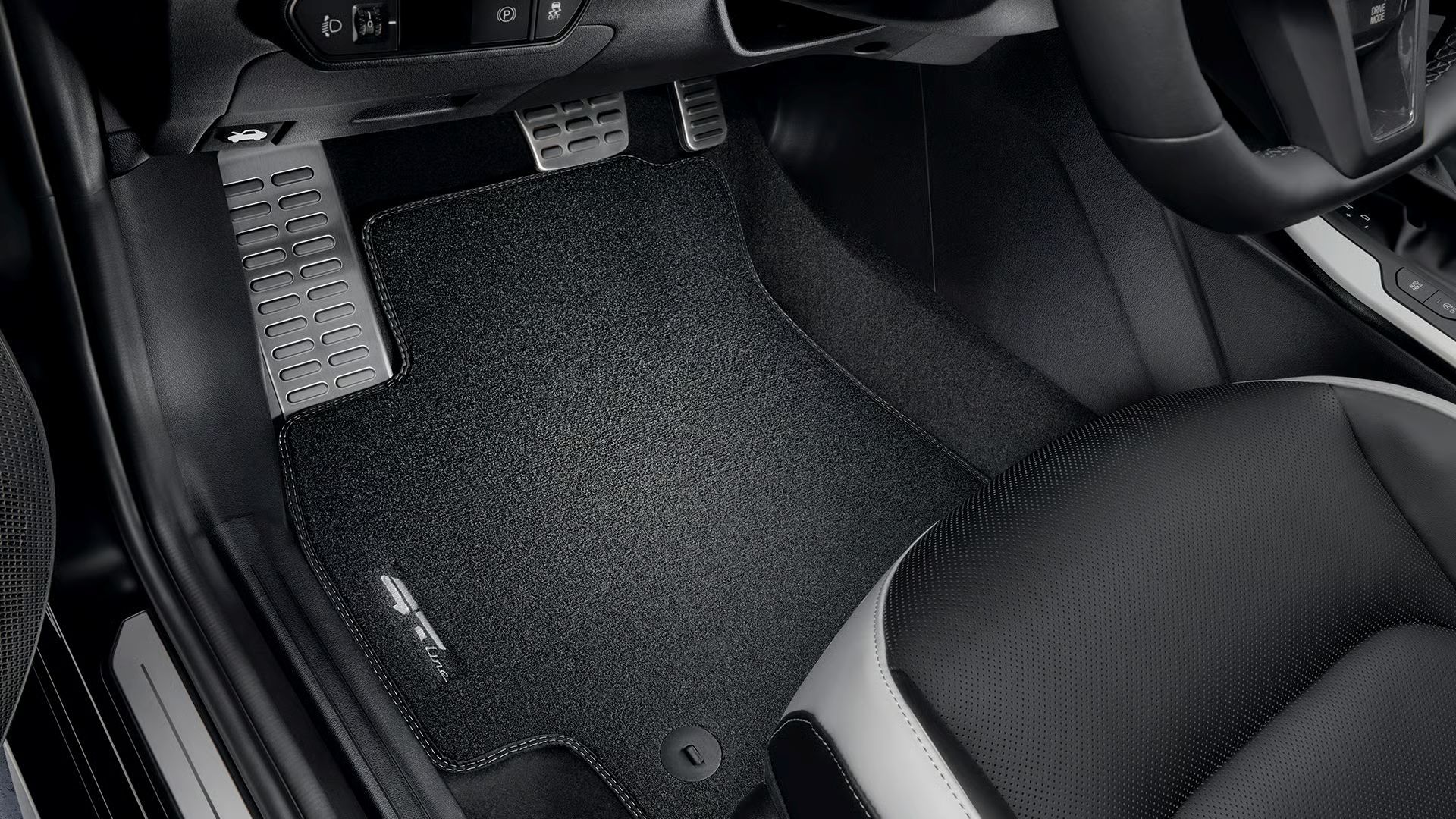 Textilní podlahové rohože, velur